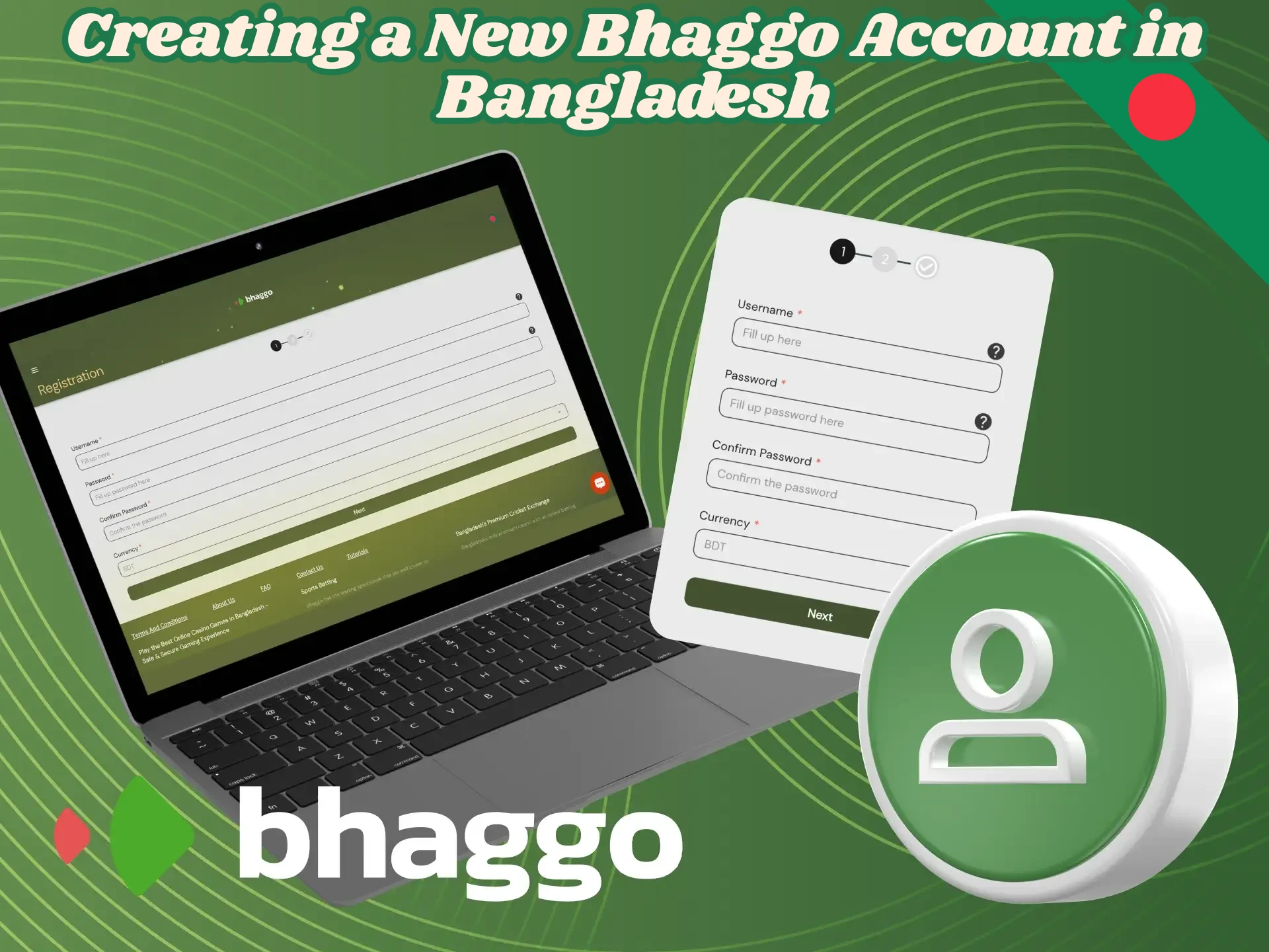 Creating a New Bhaggo Account in Bangladesh
